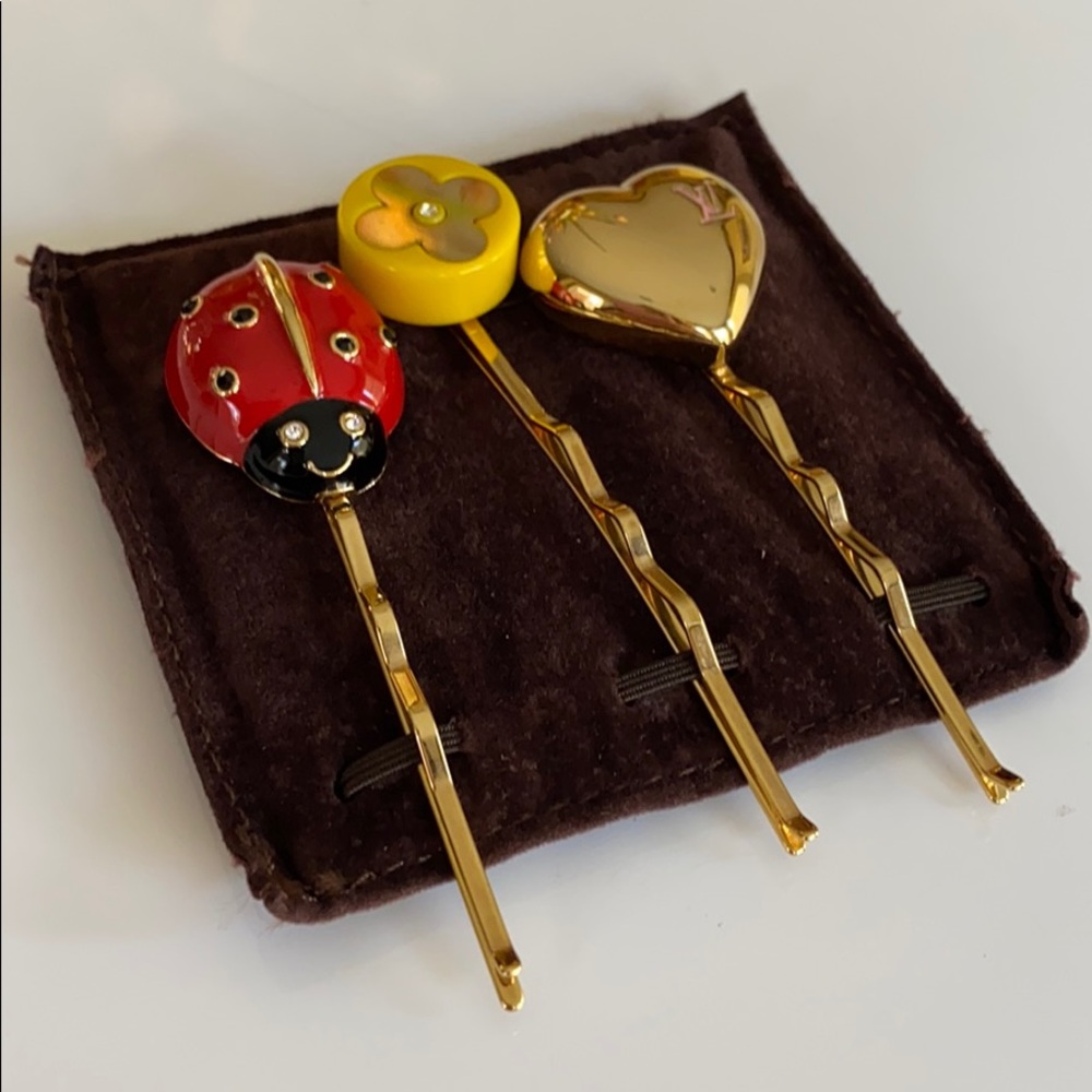 Louis Vuitton hair accessories